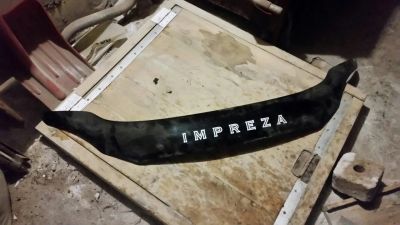 Лот: 8580600. Фото: 1. Дефлектор капота Subaru impreza... Багажники, боксы, фаркопы