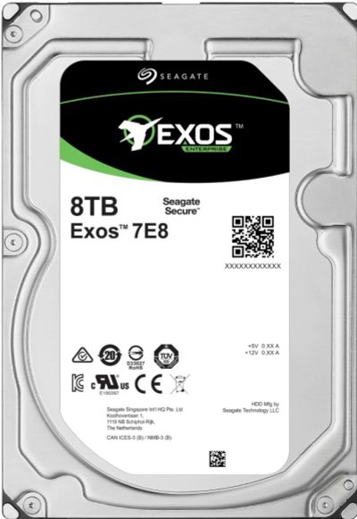 Лот: 17699632. Фото: 1. Жесткий диск HDD Seagate 8TB Exos... Жёсткие диски