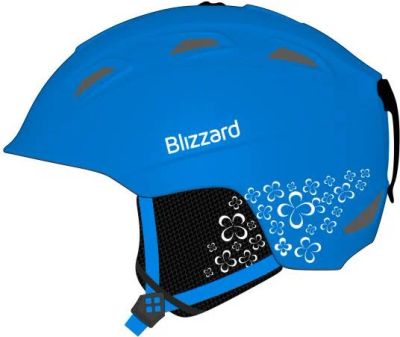 Лот: 12206438. Фото: 1. Шлем Blizzard Viva Demon blue... Шлемы