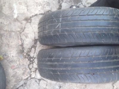 Лот: 12536607. Фото: 1. Kumho р15 165/55 цена за комплект. Шины
