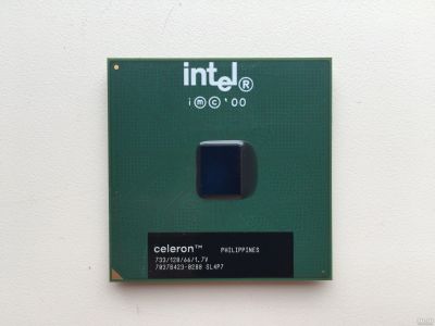 Лот: 18187630. Фото: 1. Intel Celeron 733Mhz (SL4P7... Процессоры