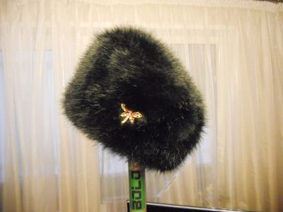 Лот: 4858114. Фото: 1. Кубанка , красивая, чёрная . 56... Головные уборы