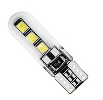 Лот: 18374639. Фото: 1. Лампа 12В Т10 6SMD 3W 2835 диоды... Оптика и освещение