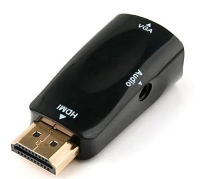 Лот: 16602350. Фото: 1. Переходник папа HDMI - мама VGA... Шлейфы, кабели, переходники