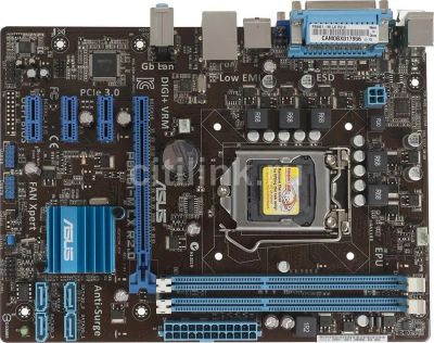 Лот: 9128751. Фото: 1. Материнская плата Asus P8H61-M... Материнские платы