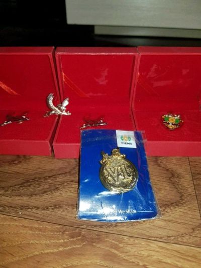 Лот: 11503244. Фото: 1. Значки золотой леф. Кулоны, подвески