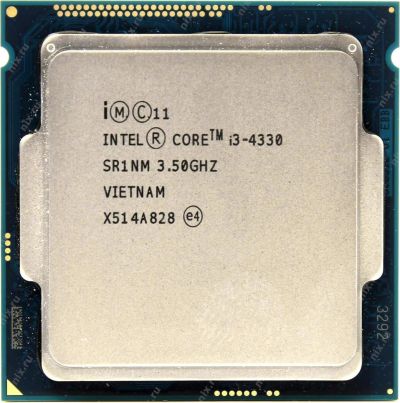 Лот: 10742908. Фото: 1. CPU Intel Core i3-4330 3.5 GHz... Процессоры