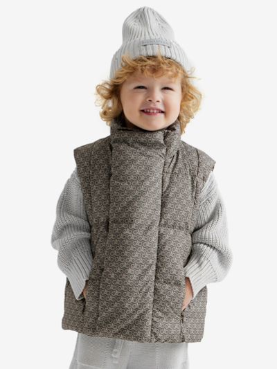 Лот: 25271269. Фото: 1. Жилет детский HAPPY BABY, Бежевый. Другое (спортивная одежда)