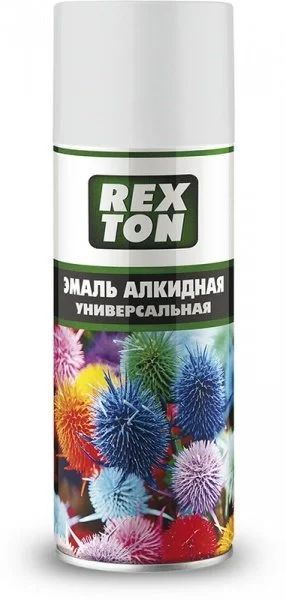 Лот: 12937901. Фото: 1. Эмаль белая глянцевая Rexton RT-100... Краски, лаки, растворитель