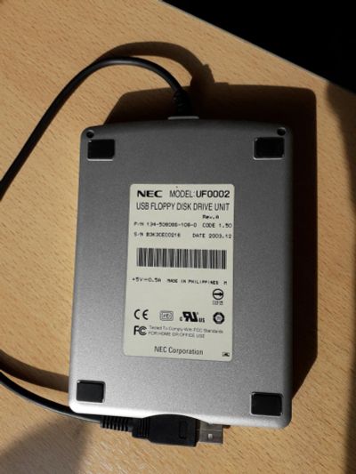 Лот: 17325070. Фото: 1. Внешний USB привод FDD. Производитель... Приводы CD, DVD, BR, FDD