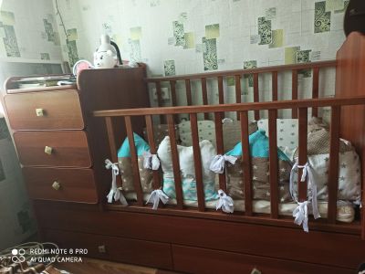 Лот: 17000995. Фото: 1. Кроватка детская. Детские кровати и кроватки