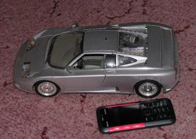 Лот: 143812. Фото: 1. Bburago Bugatti 110EB 1991. Автомоделизм