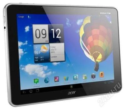 Лот: 2304725. Фото: 1. Acer iconia tab 32 + 8Gb 4ядра... Планшеты