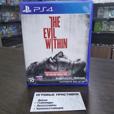 Лот: 14949935. Фото: 1. The Evil Within. Лицензионный... Игры для консолей