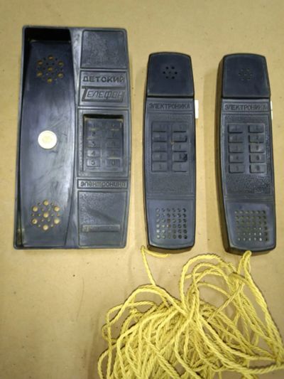 Лот: 24560102. Фото: 1. Детский проводной телефон СССР. Игрушки