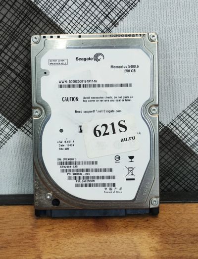 Лот: 19321451. Фото: 1. Жесткий диск SATA-II 2,5 Seagate... Жёсткие диски (HDD)