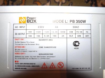 Лот: 6065544. Фото: 1. Блок питания PowerBOX. Корпуса, блоки питания