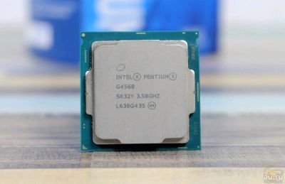 Лот: 10639403. Фото: 1. Процессор Intel pentium G4560. Процессоры