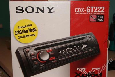 Лот: 263061. Фото: 1. Магнитола Sony CDX-GT222. Автомагнитолы