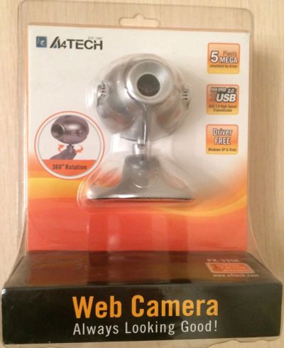 Лот: 12654092. Фото: 1. Вебкамера A4tech PK-335E web camera... Веб-камеры