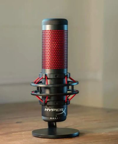 Лот: 21172600. Фото: 1. Микрофон Hyperx Quadcast. Акустические системы