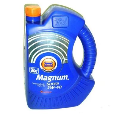 Лот: 9074244. Фото: 1. ТНК Magnum Super 5W-40 4L. Масла, жидкости