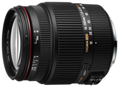 Лот: 6017239. Фото: 1. Sigma 18-200 mm f/3.5-6.3 II DC... Объективы