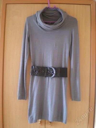 Лот: 1216001. Фото: 1. Стильное теплое платье р.40-42... Платья