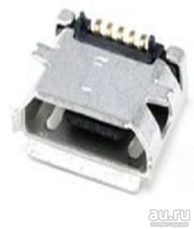 Лот: 13648794. Фото: 1. Разъём micro USB(гнездо microUSB... Разъёмы