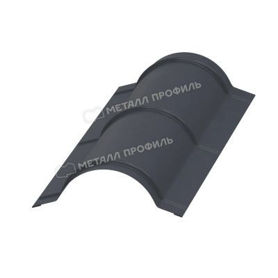Лот: 24040028. Фото: 1. Планка конька круглого R110х2000... Кровельные материалы