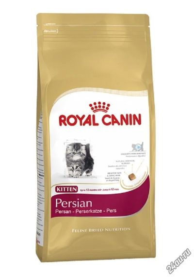 Лот: 6508255. Фото: 1. Royal Canin Kitten Persian 400... Корма