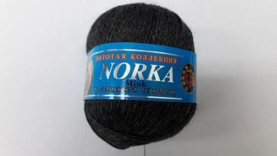 Лот: 8017850. Фото: 1. Пряжа Norka Mink состав 48% пух... Ткани, нитки, пряжа