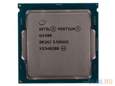 Лот: 12245431. Фото: 1. Процессор Intel pentium G4500... Процессоры