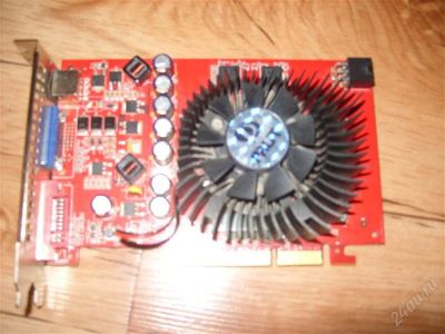 Лот: 1199582. Фото: 1. Видеокарта radeon 256мб ddr3. Видеокарты