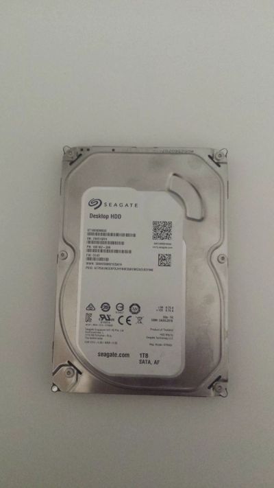 Лот: 17090739. Фото: 1. HDD на 1Tb. Жёсткие диски (HDD)