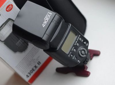 Лот: 6766829. Фото: 1. Сanon Speedlite 430 EX II (отснято... Вспышки, осветители, рассеиватели