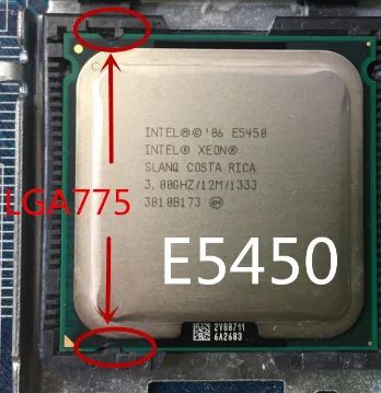 Лот: 17029808. Фото: 1. Процессор Intel Xeon E5450 аналог... Процессоры