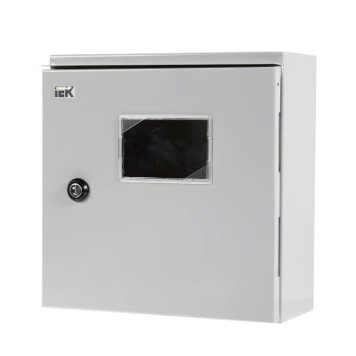 Лот: 9748853. Фото: 1. Щит металлический IEK ЩУ 1/1 IP54. Электрические щиты, боксы, шкафы