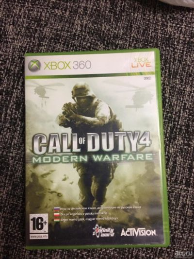Лот: 8518779. Фото: 1. Call of duty 4 modern warfare. Игры для консолей