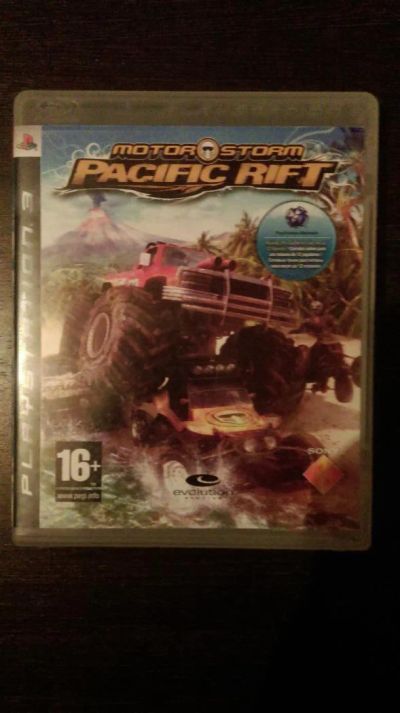 Лот: 8539876. Фото: 1. Motorstorm Pacific Rift Playstation... Игры для консолей