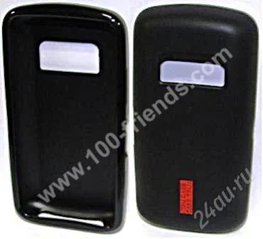 Лот: 1763403. Фото: 1. Кейс Nokia C6-01 (силикон) (черный... Чехлы, бамперы