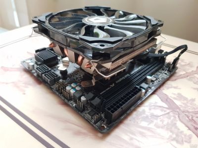Лот: 13563613. Фото: 1. ASRock FM2A75M-ITX + A10-6700... Материнские платы