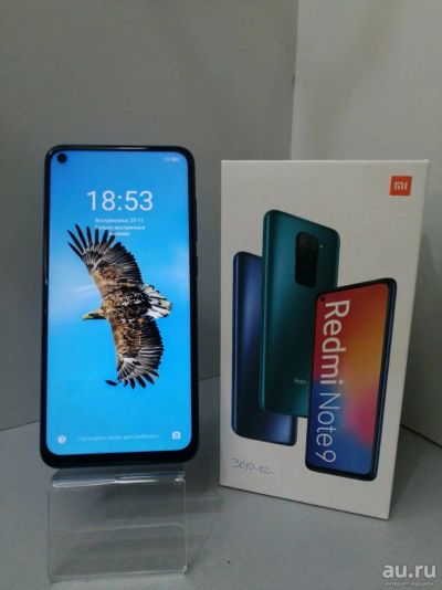 Лот: 18266983. Фото: 1. Смартфон Xiaomi Redmi Note 9 128... Смартфоны