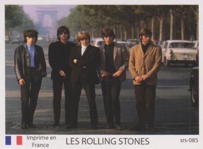 Лот: 10614839. Фото: 1. Rolling Stones коллекционная карточка... Наклейки, фантики, вкладыши