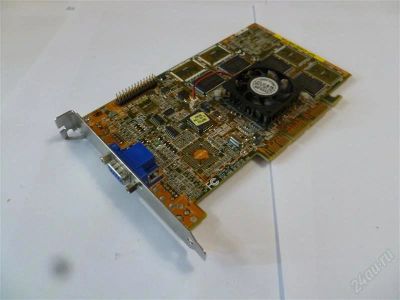 Лот: 2400473. Фото: 1. AGP-V3800PRO/PURE/16M/SG/R. Видеокарты