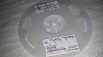 Лот: 9446564. Фото: 1. Резистор ЧИП SMD 0603 5% RC0603J... Резисторы