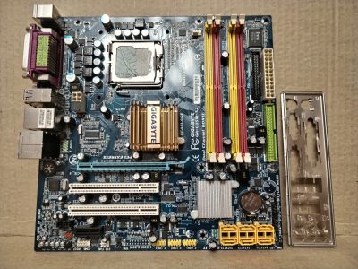 Лот: 23522249. Фото: 1. Материнская плата Gigabyte GA-Q35M-S2... Материнские платы