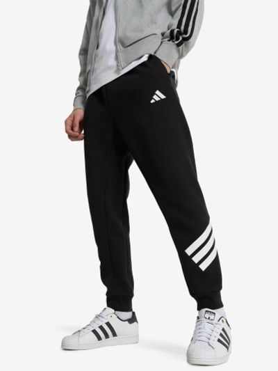 Лот: 25085457. Фото: 1. Брюки мужские adidas, Черный. Спортивные брюки, штаны