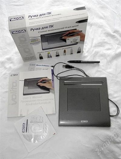 Лот: 2772953. Фото: 1. Планшет Wacom Volito 2 A6 USB. Другое (периферия)