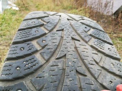 Лот: 12499413. Фото: 1. Резина зимняя шиповка hankook... Шины